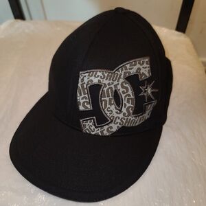 DC Black and White Logo Cap